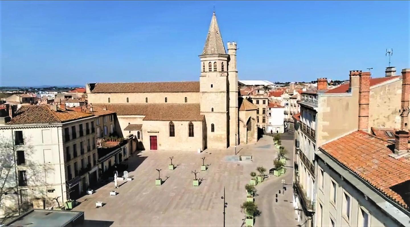 T2 Cathedrale & Torre Ventosa - Central - Clim - Wifi - Balcon - Free Parking Sur Demande Безие Екстериор снимка