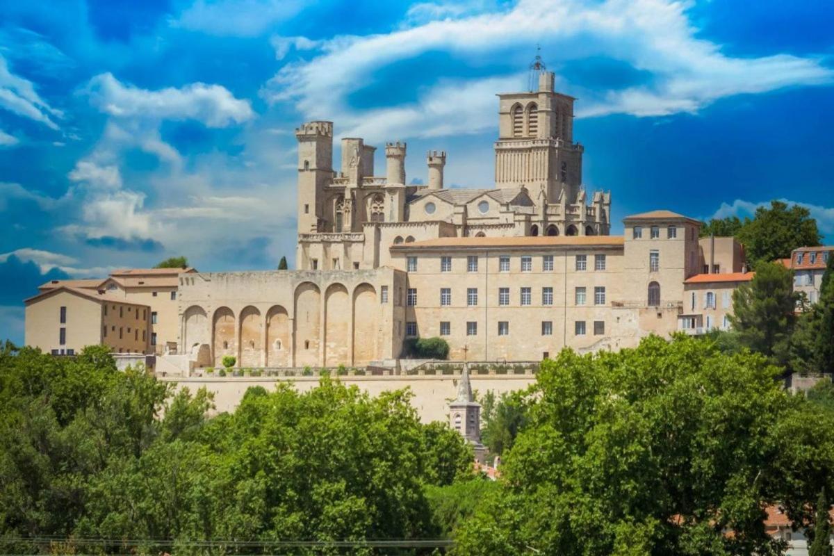T2 Cathedrale & Torre Ventosa - Central - Clim - Wifi - Balcon - Free Parking Sur Demande Безие Екстериор снимка